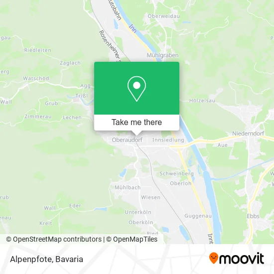 Карта Alpenpfote