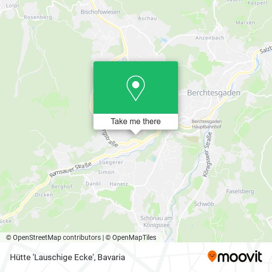 Hütte 'Lauschige Ecke' map
