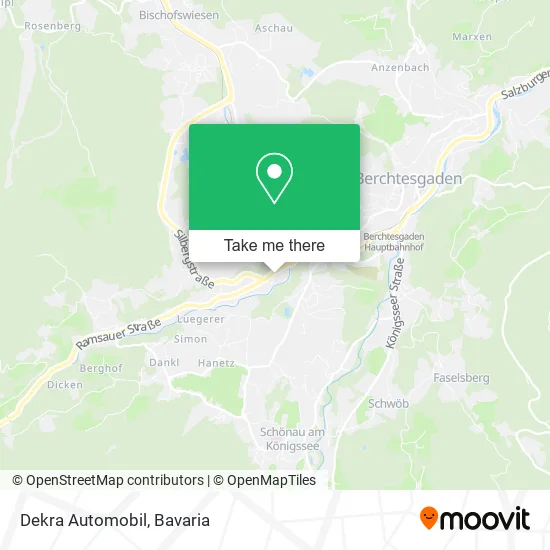 Карта Dekra Automobil