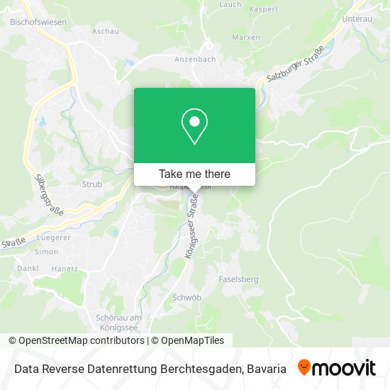 Data Reverse Datenrettung Berchtesgaden map