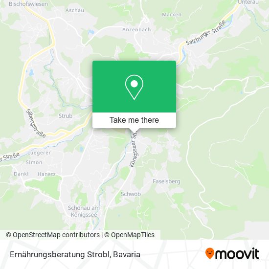 Ernährungsberatung Strobl map