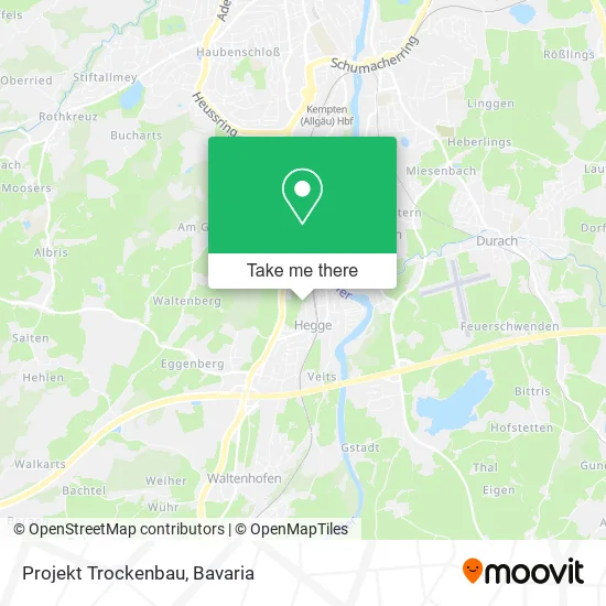 Карта Projekt Trockenbau