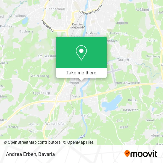 Карта Andrea Erben