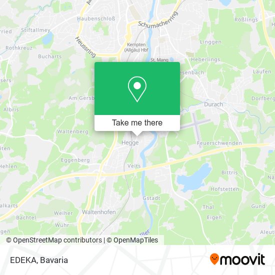 EDEKA map