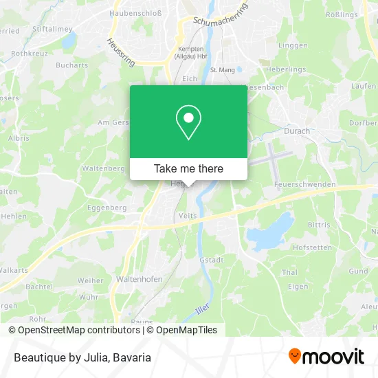 Карта Beautique by Julia