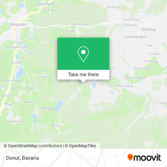 Карта Donut