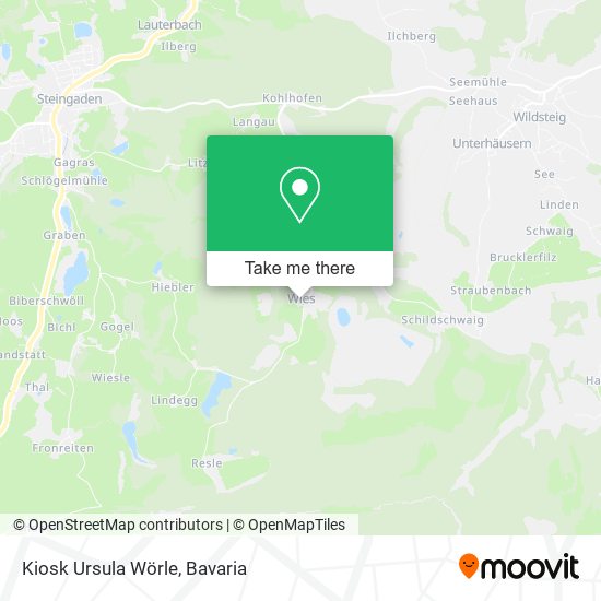 Kiosk Ursula Wörle map