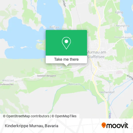 Карта Kinderkrippe Murnau