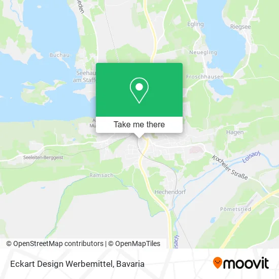 Карта Eckart Design Werbemittel