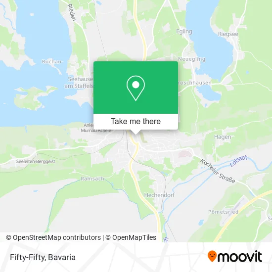 Карта Fifty-Fifty