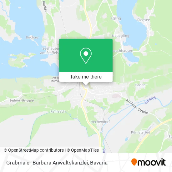 Карта Grabmaier Barbara Anwaltskanzlei