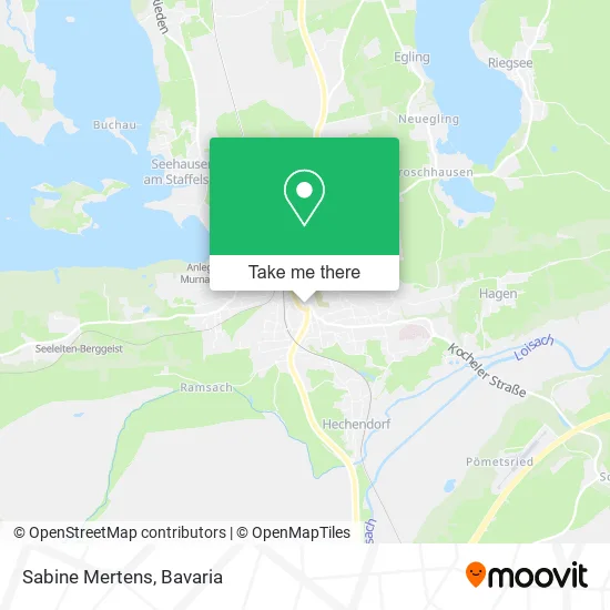 Карта Sabine Mertens