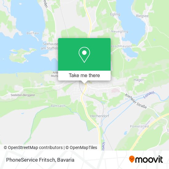 PhoneService Fritsch map