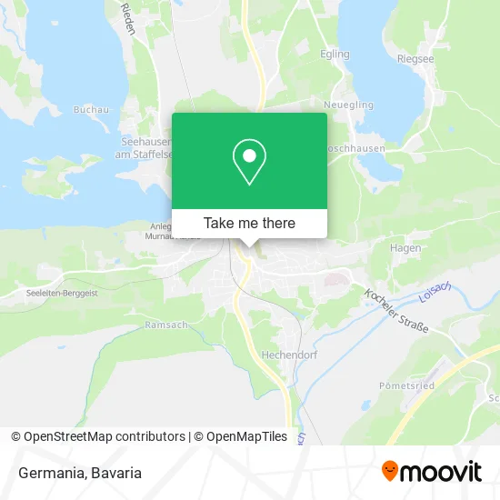 Карта Germania