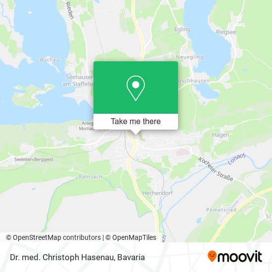Dr. med. Christoph Hasenau map