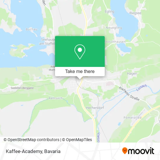 Карта Kaffee-Academy