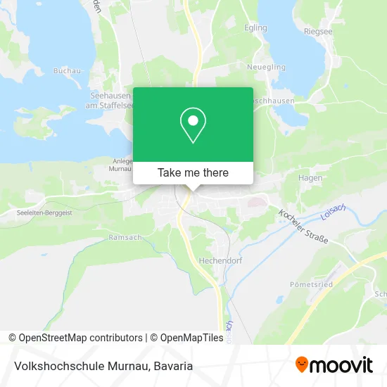 Volkshochschule Murnau map