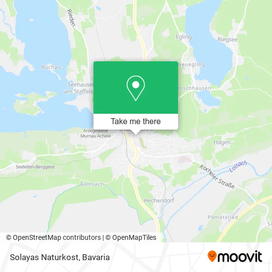 Карта Solayas Naturkost