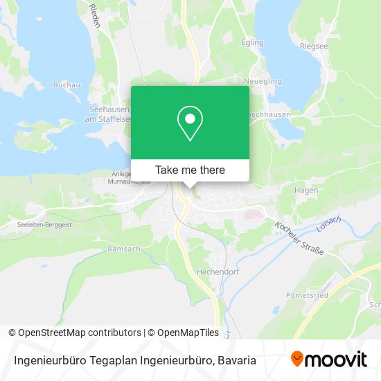Ingenieurbüro Tegaplan Ingenieurbüro map