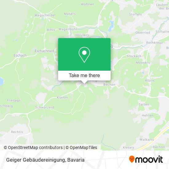 Geiger Gebäudereinigung map