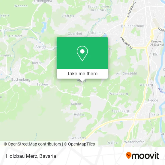 Карта Holzbau Merz