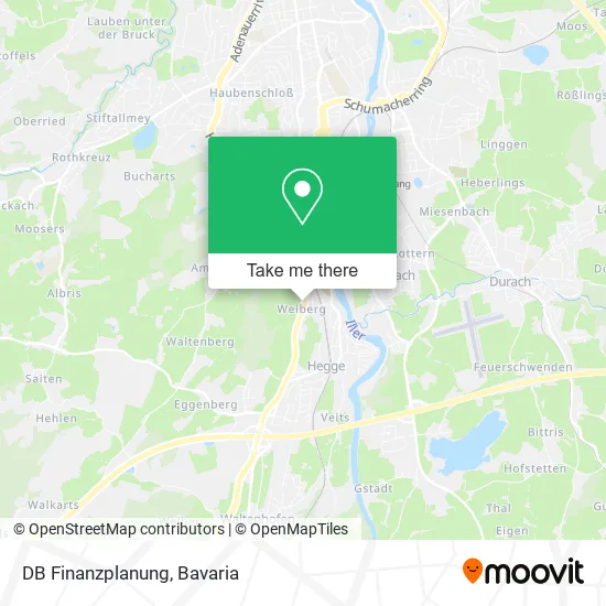 Карта DB Finanzplanung