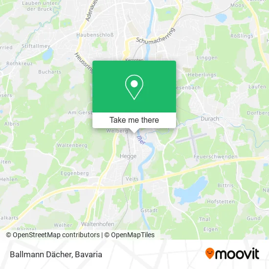 Карта Ballmann Dächer