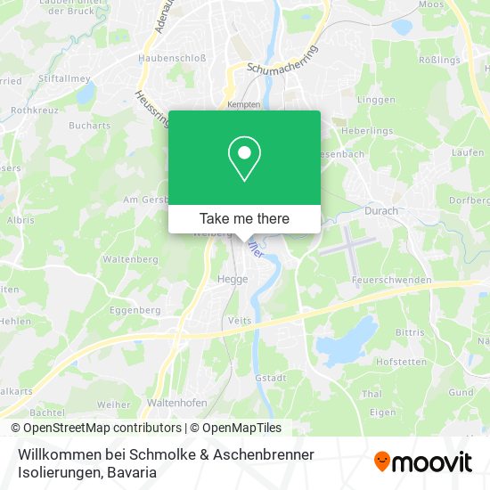Willkommen bei Schmolke & Aschenbrenner Isolierungen map