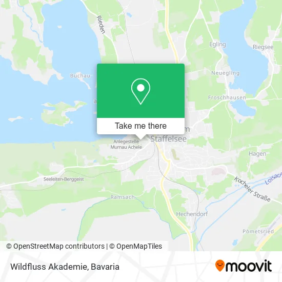 Карта Wildfluss Akademie