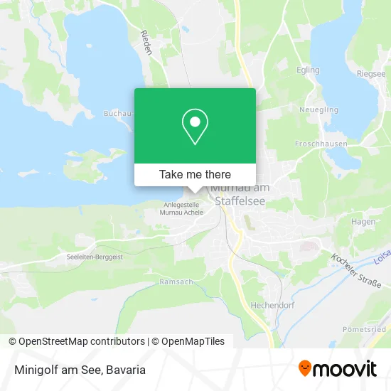 Карта Minigolf am See