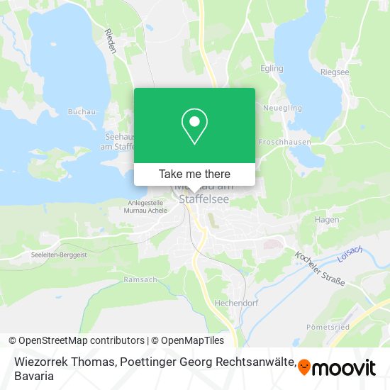 Wiezorrek Thomas, Poettinger Georg Rechtsanwälte map
