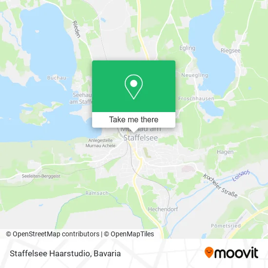 Карта Staffelsee Haarstudio