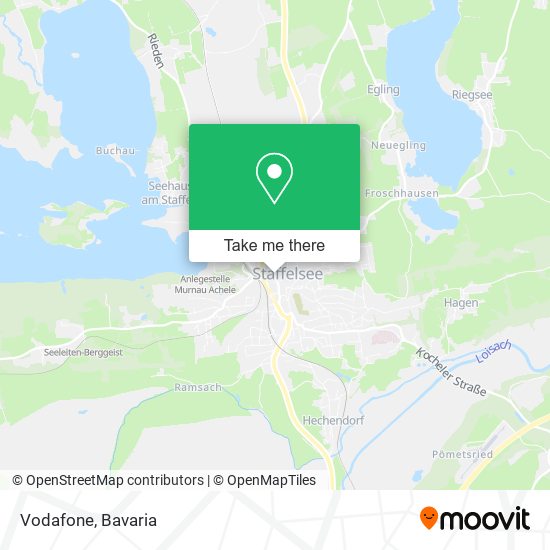 Vodafone map