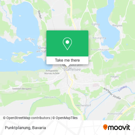 Карта Punktplanung