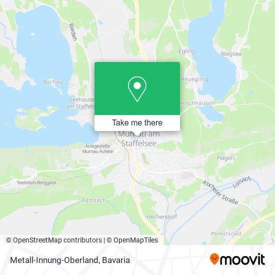 Карта Metall-Innung-Oberland