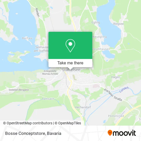 Карта Bosse Conceptstore