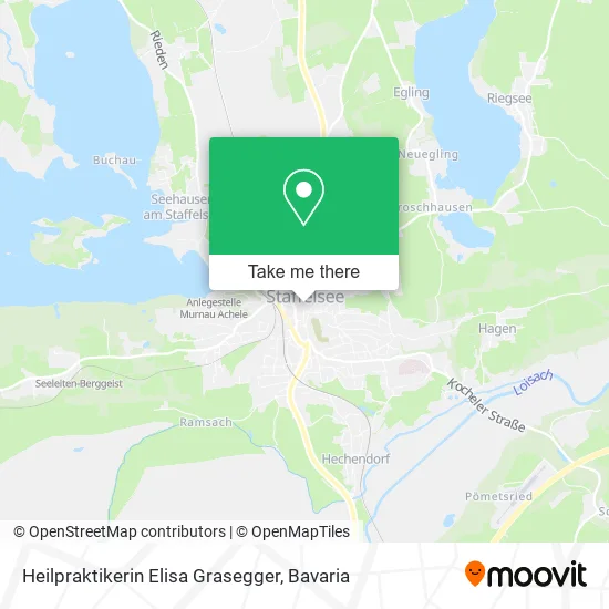 Карта Heilpraktikerin Elisa Grasegger