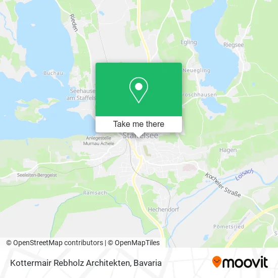 Карта Kottermair Rebholz Architekten