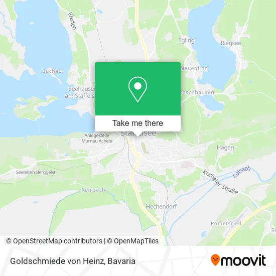 Карта Goldschmiede von Heinz