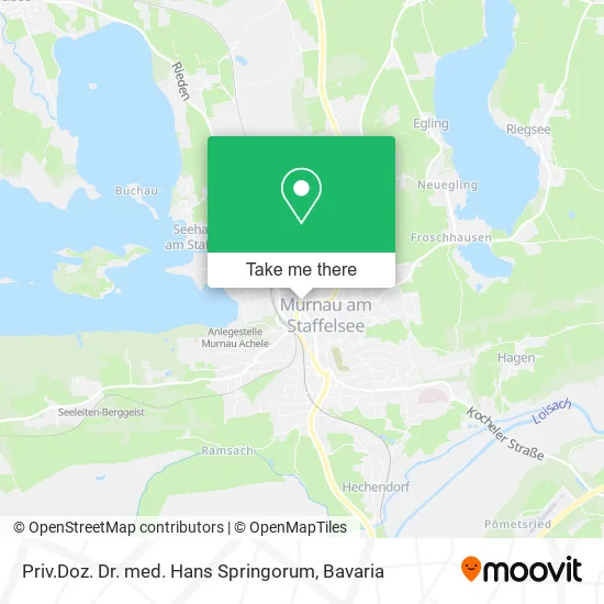 Карта Priv.Doz. Dr. med. Hans Springorum