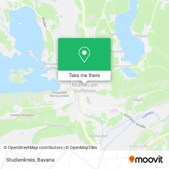Карта Studienkreis
