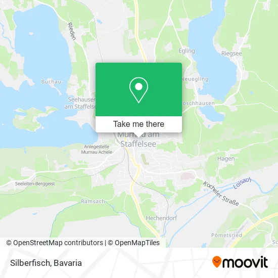 Карта Silberfisch