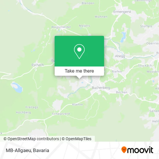 Карта MB-Allgaeu