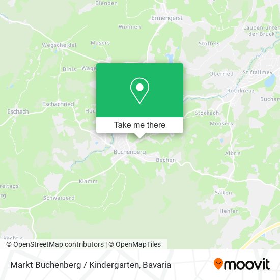 Markt Buchenberg / Kindergarten map
