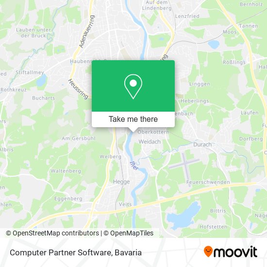 Computer Partner Software map
