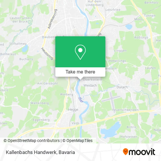Карта Kallenbachs Handwerk