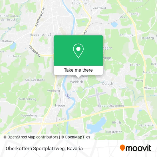 Карта Oberkottern Sportplatzweg