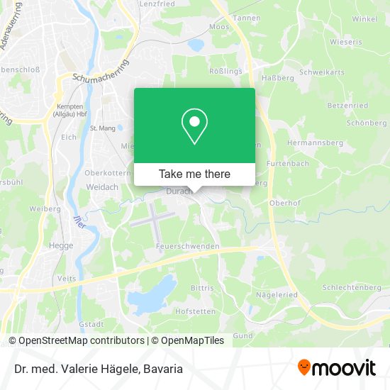 Dr. med. Valerie Hägele map