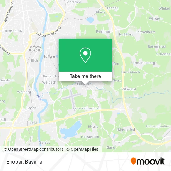 Карта Enobar