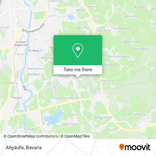 Карта Allgäufix